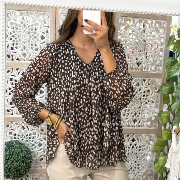 Blusa estampada