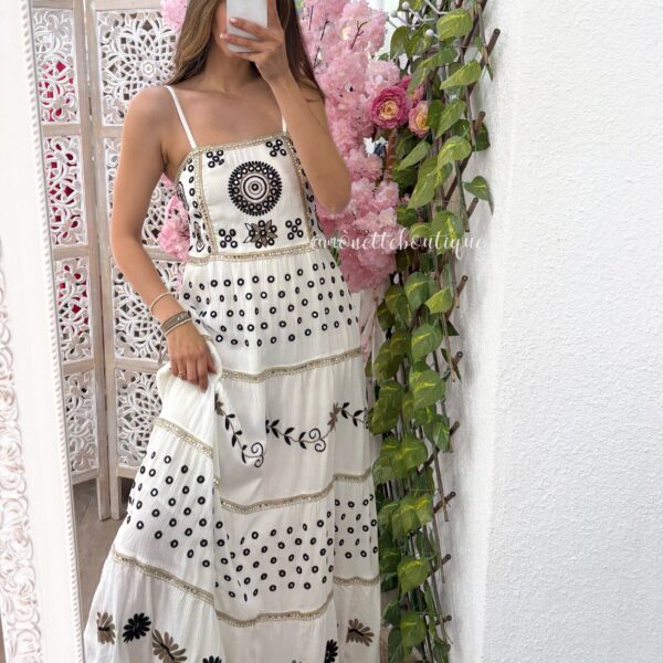 Vestido India blanco