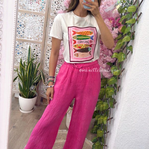 Camiseta sardinas