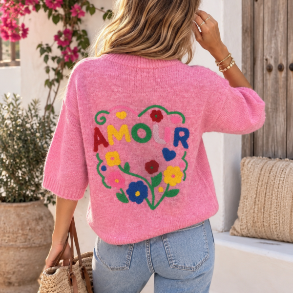 Jersey Amour rosa