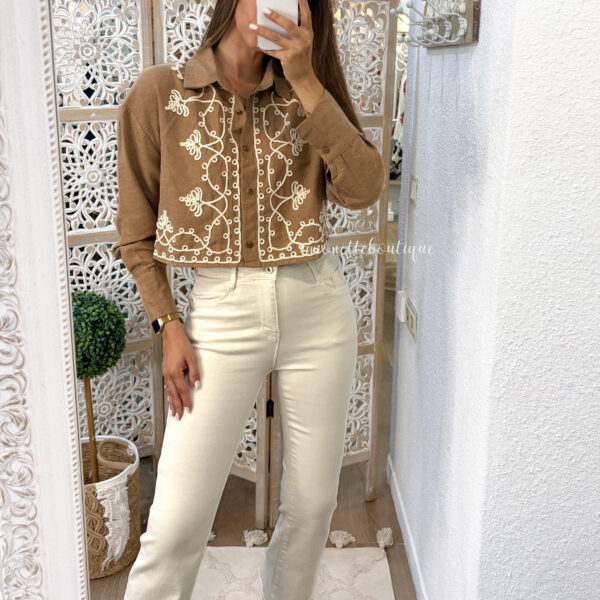 Blusa abotonada