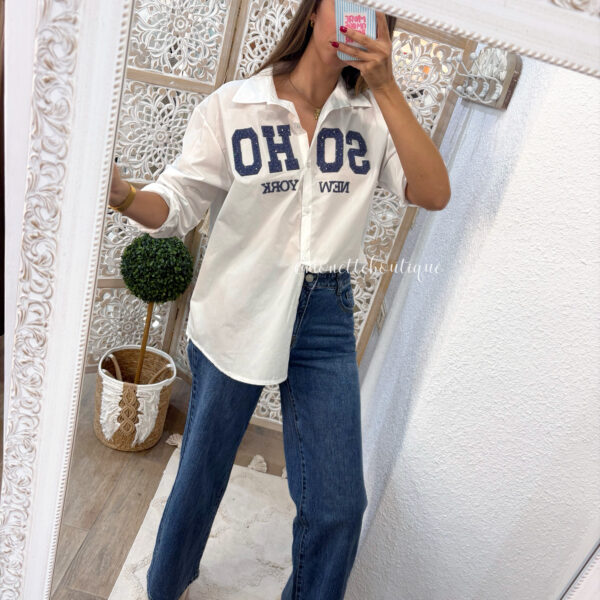 Camisa Soho blanca