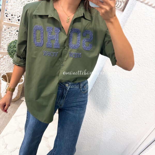 Camisa Soho verde